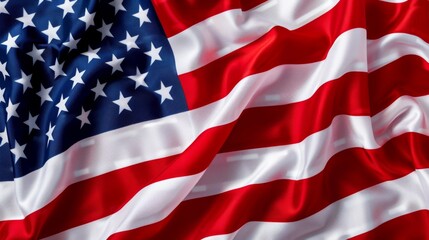 Representation of the american flag for us national loyalty day celebration