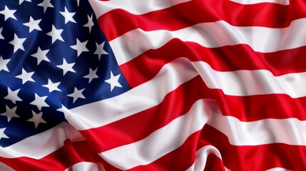 Representation of the american flag for us national loyalty day celebration