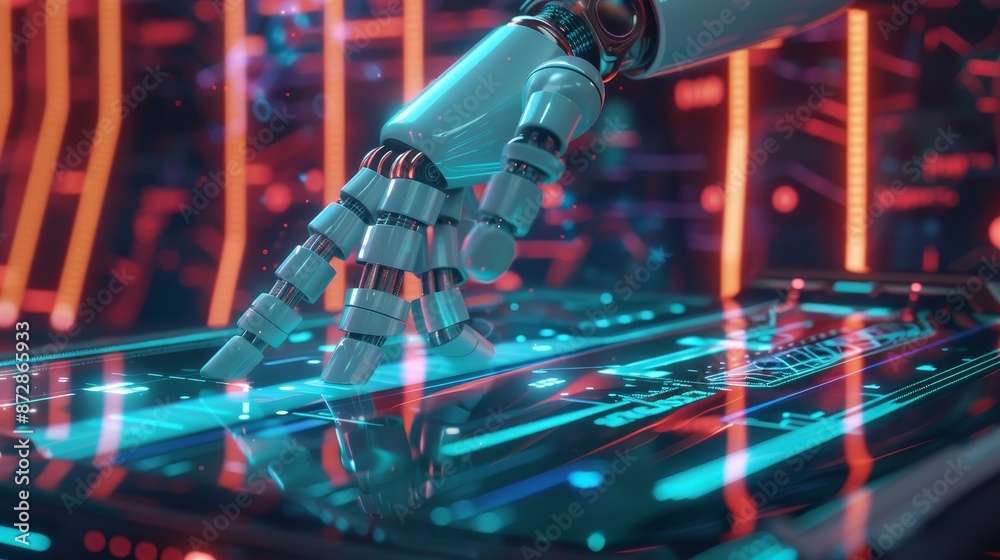 Poster featuring machine learning, data mining, and other innovative technologies.