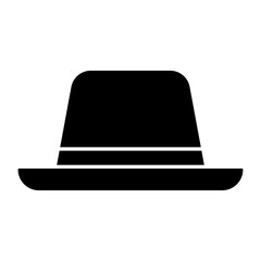 Hat Black icon.