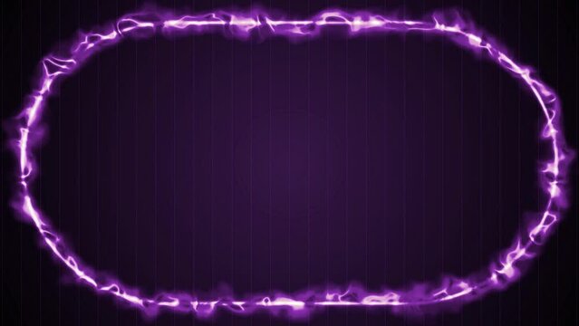 fire flame line frame digital background