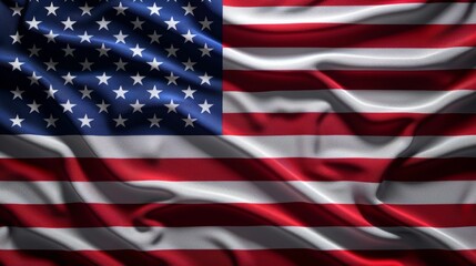 Representation of the american flag for us national loyalty day celebration