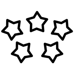 Star vector icon illustration of Achievements iconset.