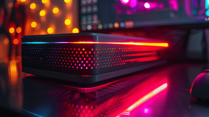 Obraz premium Modern Living with Network Attached Storage Solutions