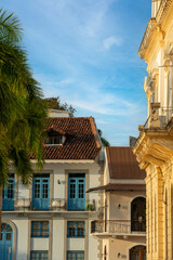 Obraz premium The old town area known as Casco Viejo in Panama City, Panama, Central America - stock photo.