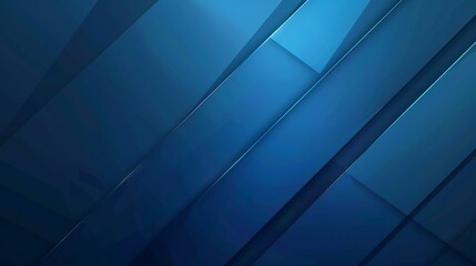 Fototapeta premium Modern abstract blue geometric diagonal overlay layer background for advertising, poster design, business templates, and presentations