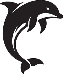 Modern Marine Marvels Vector Dolphins