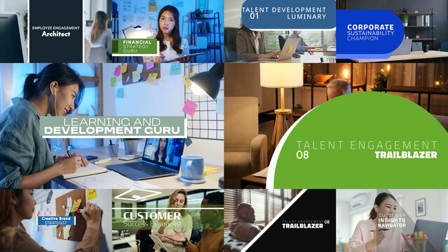 Business Momentum | 10 Motion Titles with Control Panels