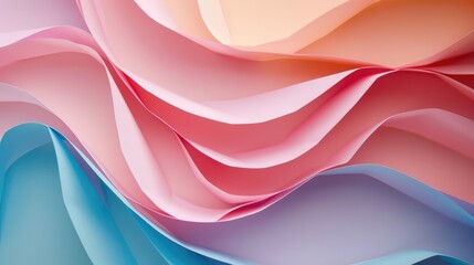 Pastel colored paper backdrop