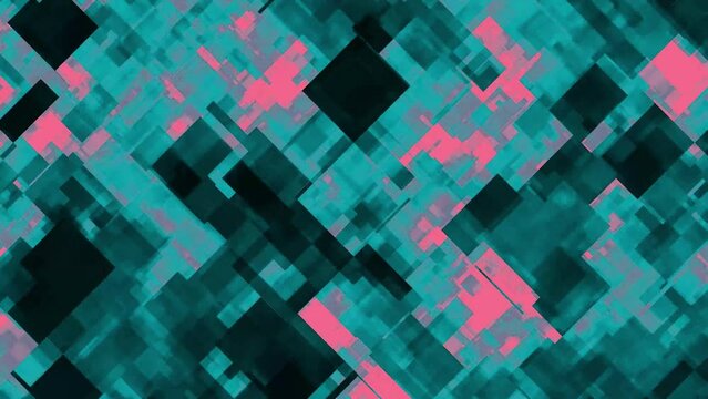 digital material flowing glitter shape abstract blocks background