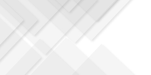 Abstract minimal geometric white and gray light banner pattern. White and grey modern minimalistic pale geometric. Geometric triangular or polygonal line shapes, stylist geometric line background.