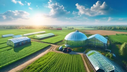 Smart Farming, which involves the application of technology in agricultural production processes to enhance efficiency and yield. Farmers can utilize data from satellites and various sensors