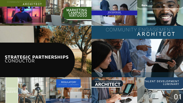 Business Trajectory | 10 Motion Titles with Control Panels