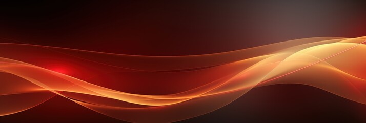 Fototapeta premium Abstract Red and Orange Wave Background