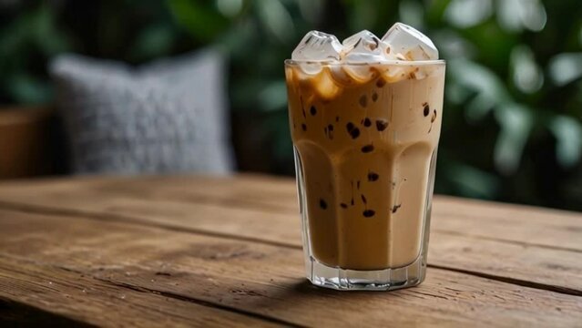  Iced Latte with Whipped Cream 