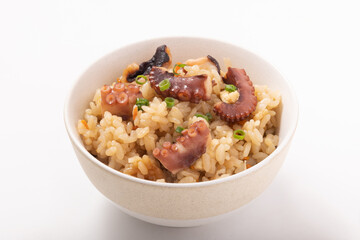 タコの炊き込みご飯
