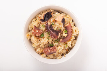 タコの炊き込みご飯