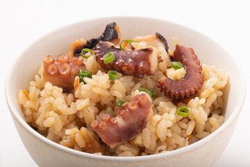 タコの炊き込みご飯