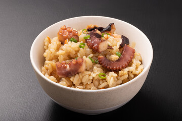 タコの炊き込みご飯