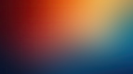 Obraz premium Vibrant gradient background with a smooth blend of warm red, orange, and cool blue tones, ideal for digital design and modern art projects.