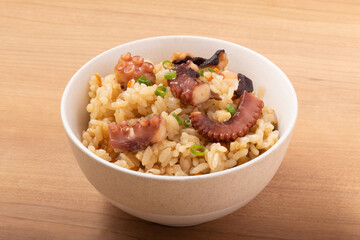 タコの炊き込みご飯