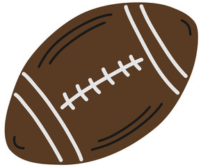 Stylized American Football