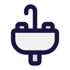 Obraz premium sink icon for illustration