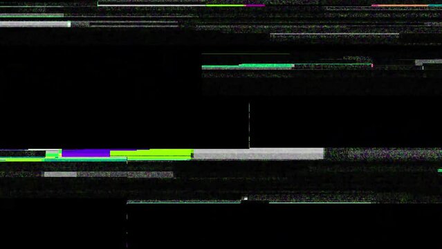 noise tv video effect glitch old background