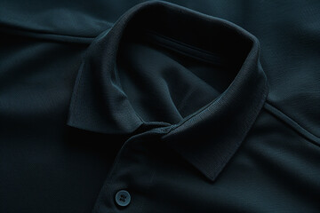 polo shirt mockup with simple background generated by AI 