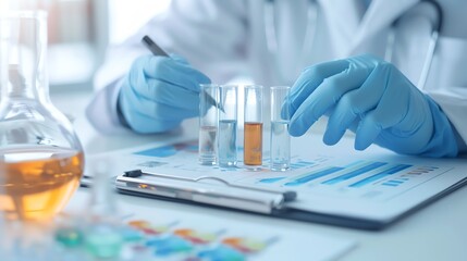 Closeup of performing quantitative research analysis, Quantitative Research, Analysis