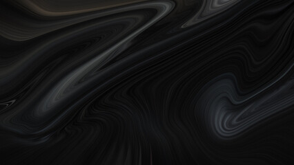 4K abstract, dark, holographic, iridescent neon background with a fluid, glassy, curving wave in motion. For banners, backdrops, wallpapers, and covers, use a gradient design element.