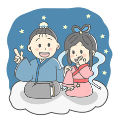 七夕のイラスト