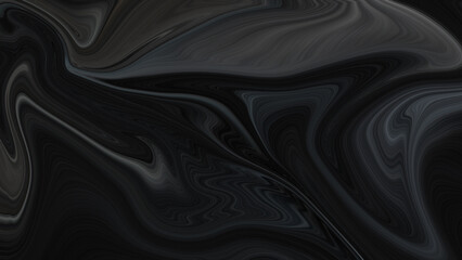 4K abstract, dark, holographic, iridescent neon background with a fluid, glassy, curving wave in motion. For banners, backdrops, wallpapers, and covers, use a gradient design element.