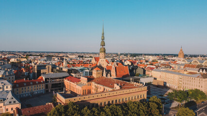 Obraz premium A City Riga country Latvia