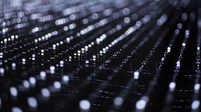 Thin line of Morse code across top, decoding finance, minimalist