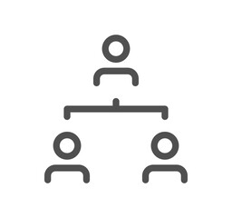 Business and communication related icon outline and linear vector.	
