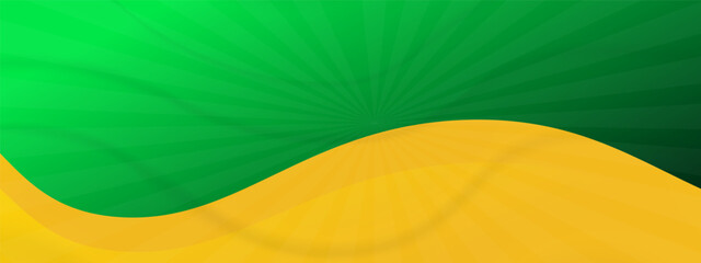 Abstract orange colorful banner background. Color gradient abstract background with dynamic wave line effect. Vector abstract graphic design banner pattern background web template.