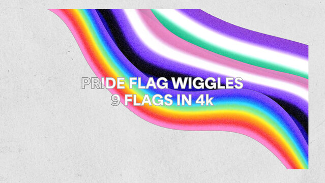 Pride Flag Wiggles