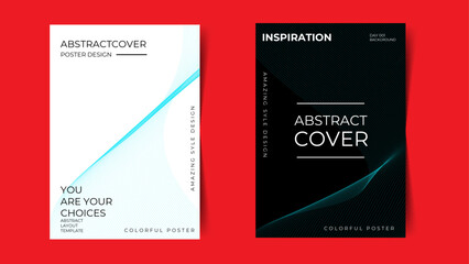 Set of template background design vector. Collection of creative abstract gradient vibrant colorful perspective 3d geometric line background. business card, cover, banner, poster, card, flyer