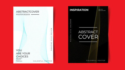 Set of template background design vector. Collection of creative abstract gradient vibrant colorful perspective 3d geometric line background. business card, cover, banner, poster, card, flyer