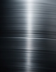 Solid metal background with a smooth, brushed texture in a minimalist style