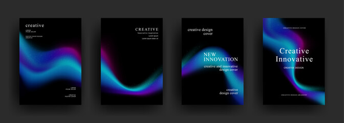 Abstract gradient poster template. Modern Covers Design. Mesh gradient background design. Trendy front page design for Banner, Poster, Flyer, Invitation and Annual Report