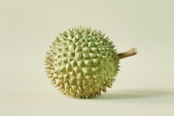 3d illustration of isolate durian on background