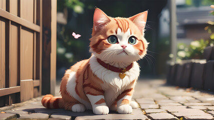Cat Cute anime