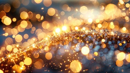 Sparkling New Year's Day morning with a fresh start, resolutions, and a hopeful outlook