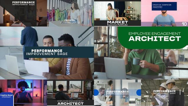 Executive Style | 10 Motion Titles with Control Panels