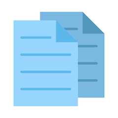 Obraz premium Documents flat icon