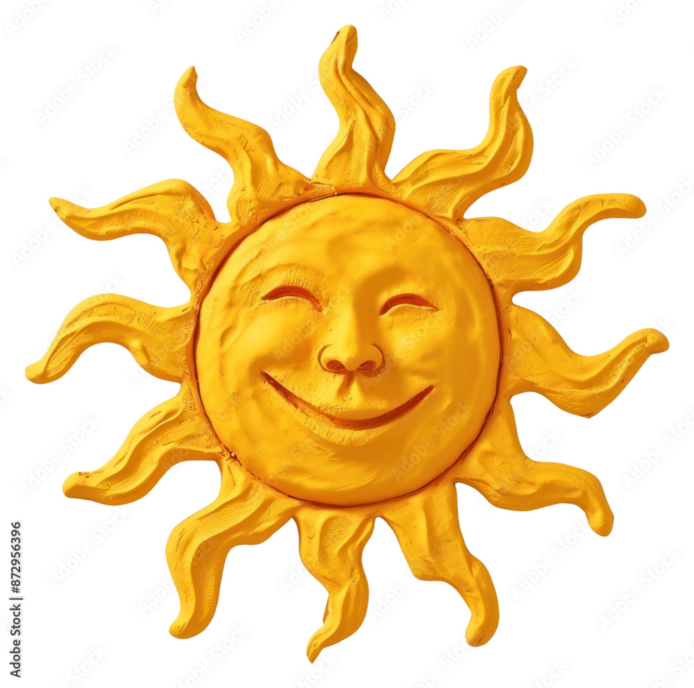 Poster png plasticine of sun craft face art.