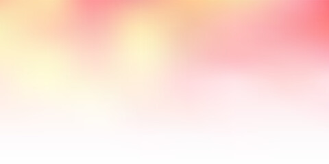 Light red, yellow vector blur backdrop.