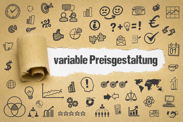 variable Preisgestaltung	